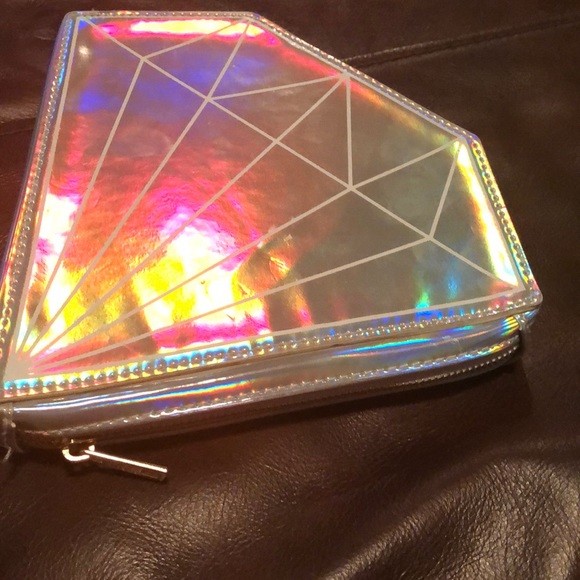 Silver Small Clutch Bag - Picture 2 of 3